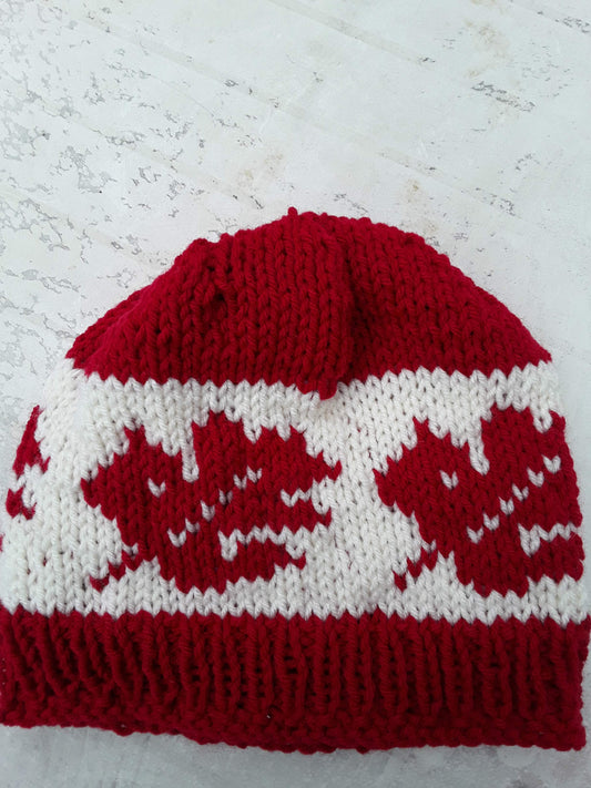 Red Maple Leaf Hat