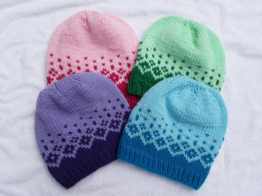 Diamond Gradient Hat (four colour options)