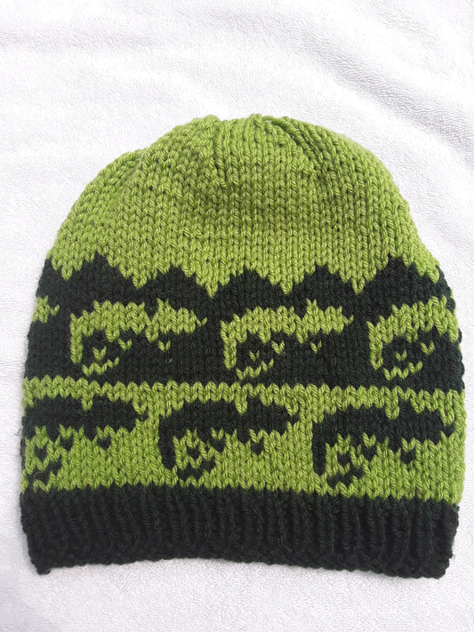 Jungle Green Lizard Hat