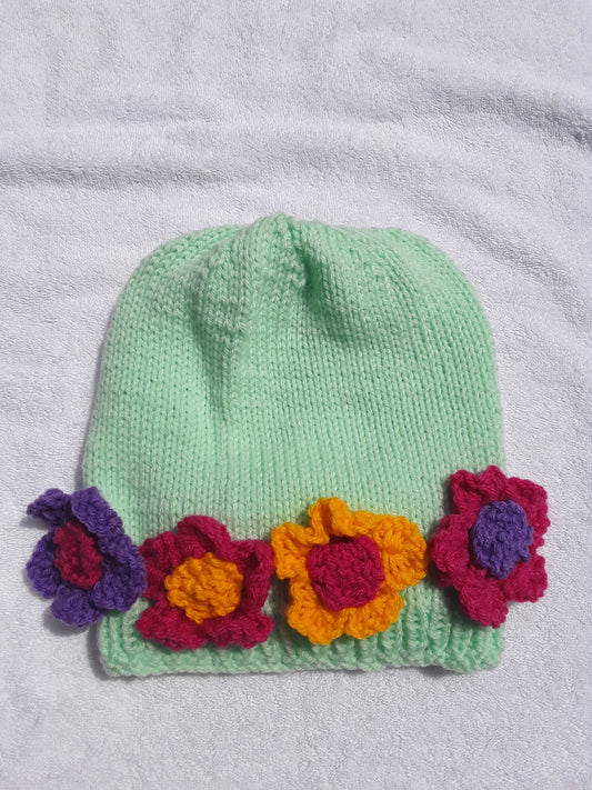 3D Flowers Hat