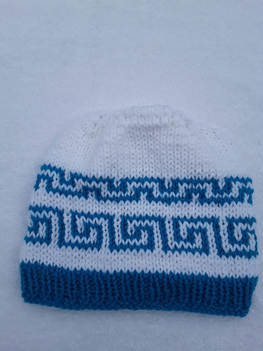 Greek Key Design Hat
