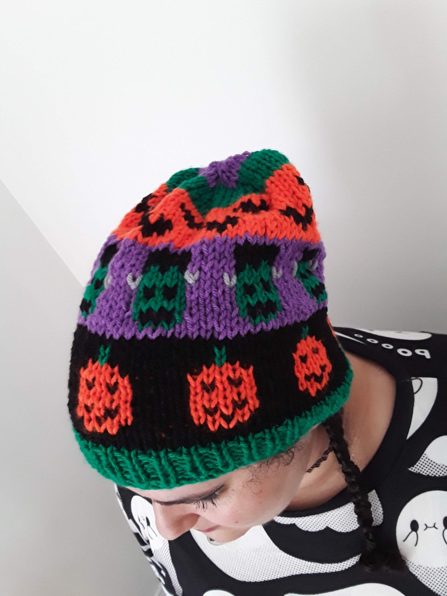Halloween Fair Isle Hat