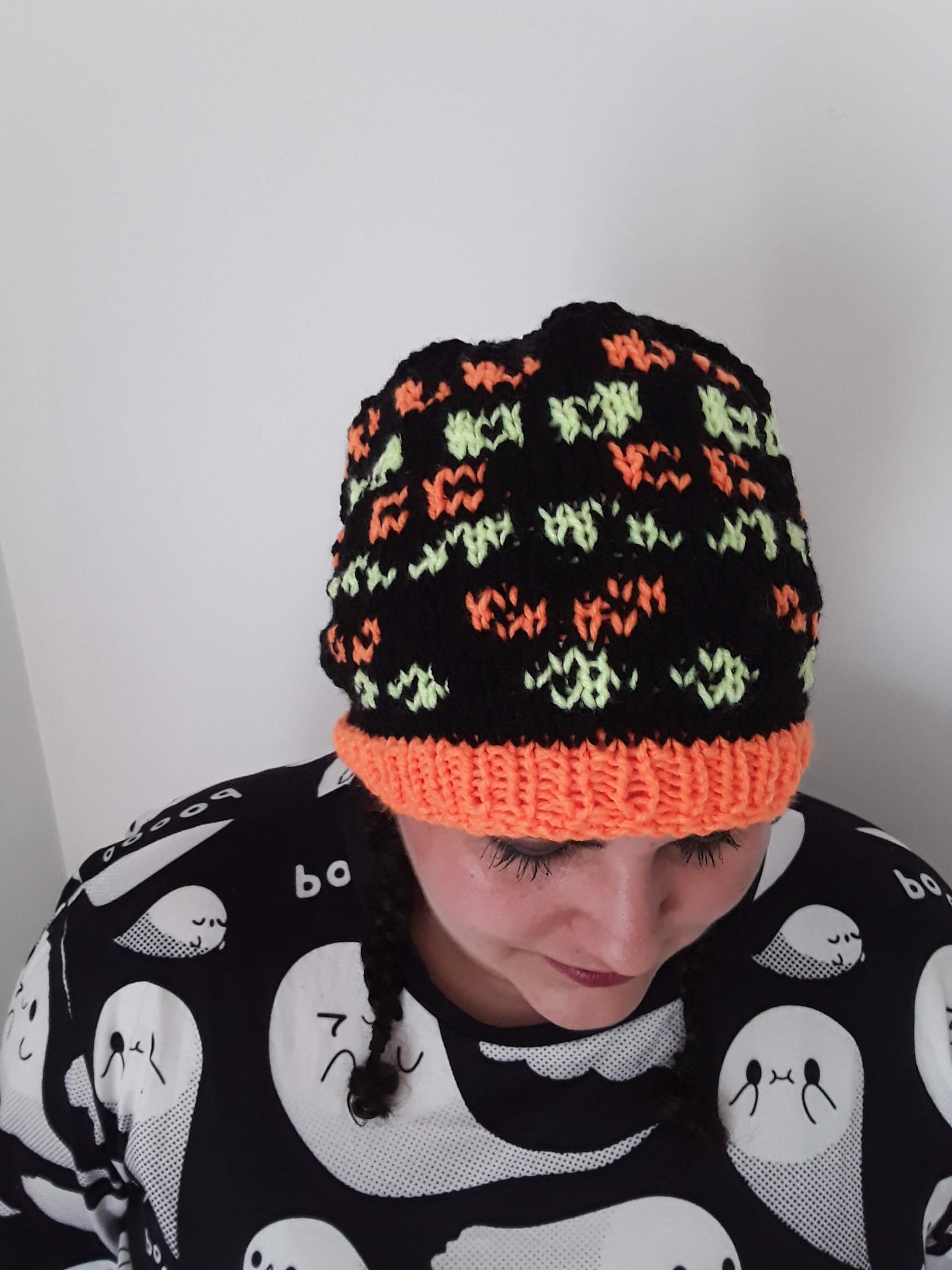 Spooky Eyes in the Dark Hat