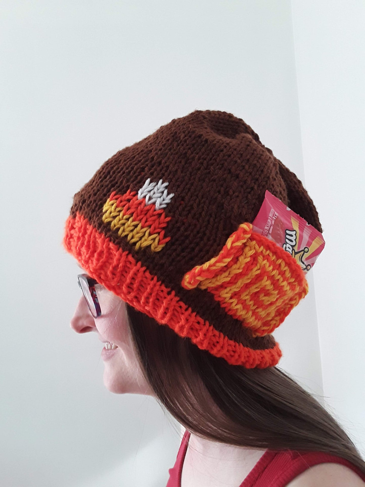 Trick-Or-Treat Hat (with real candy pocket)