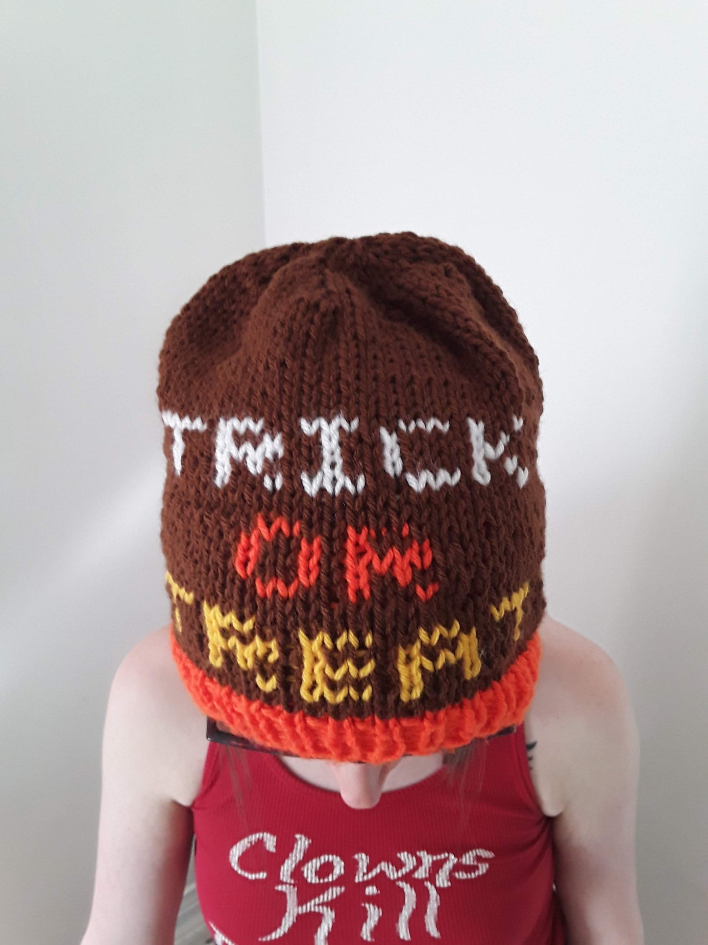 Trick-Or-Treat Hat (with real candy pocket)