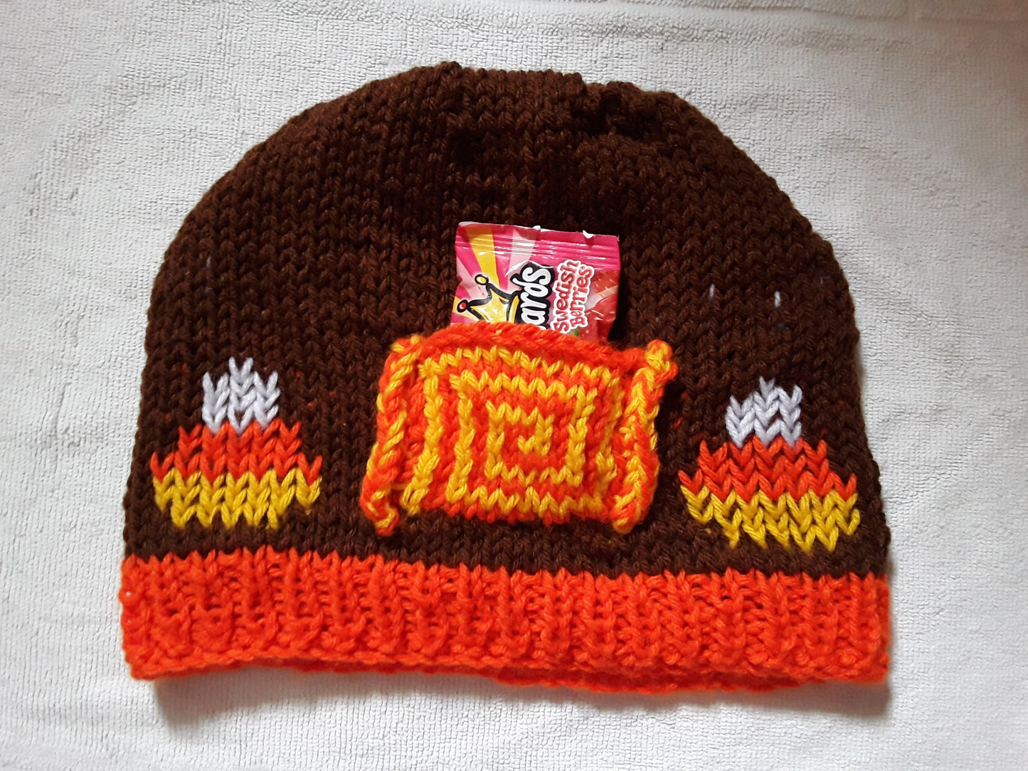 Trick-Or-Treat Hat (with real candy pocket)