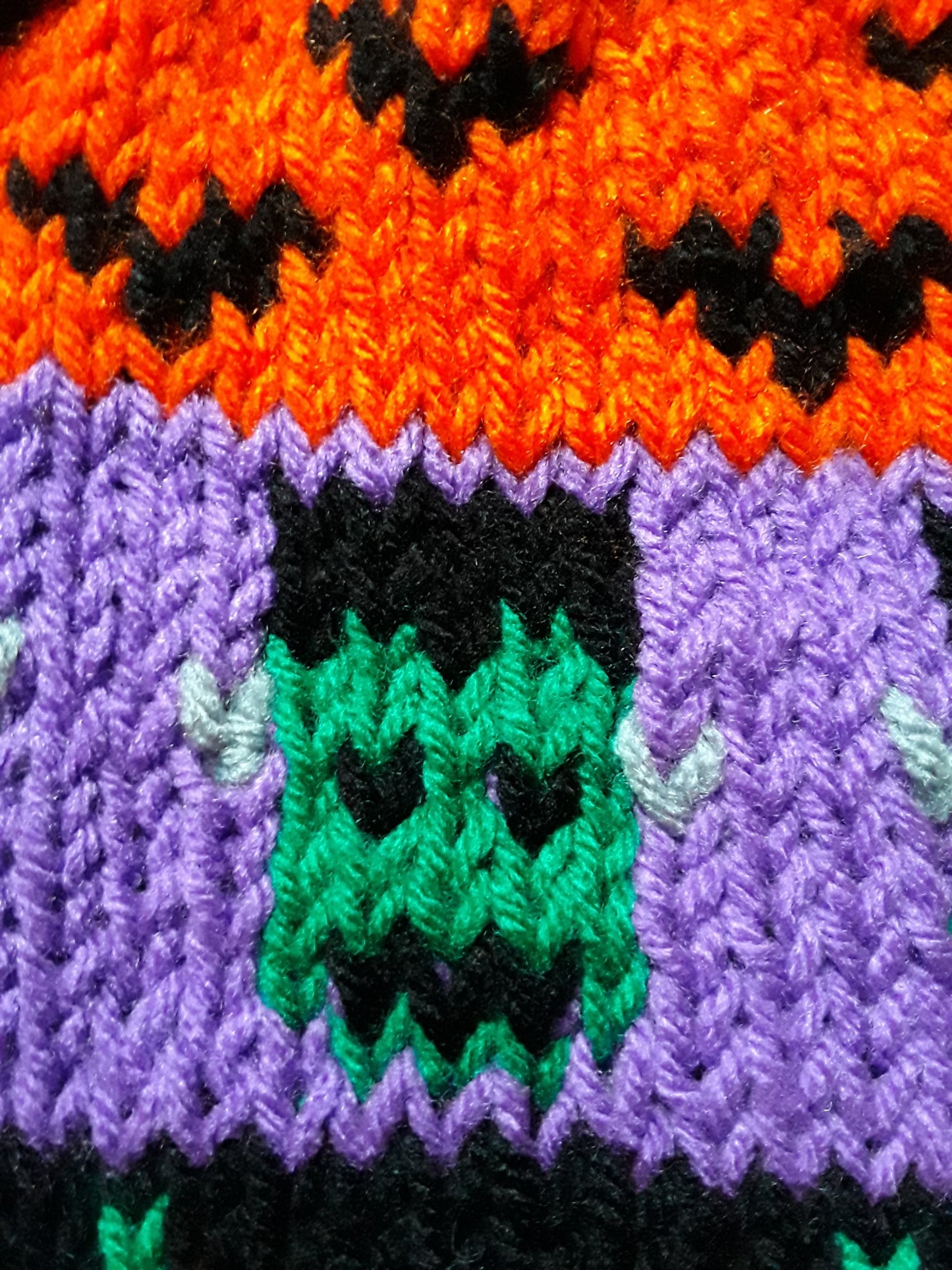 Halloween Fair Isle Hat