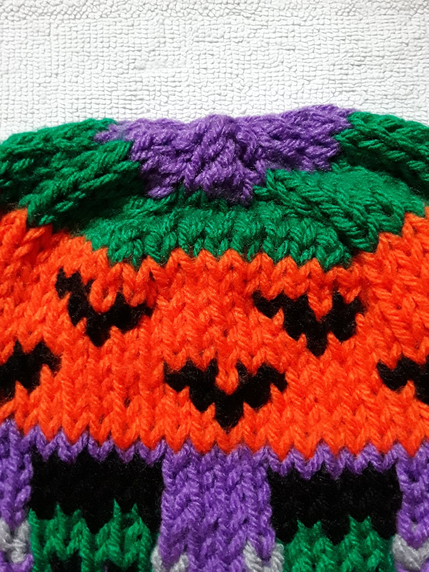 Halloween Fair Isle Hat