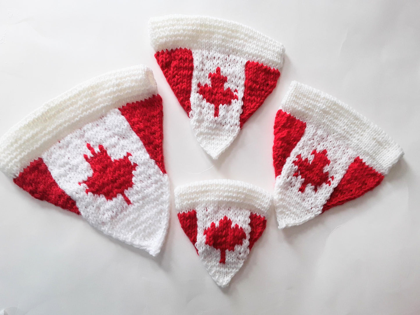Canadian Flag Doggie Bandana (three size options)