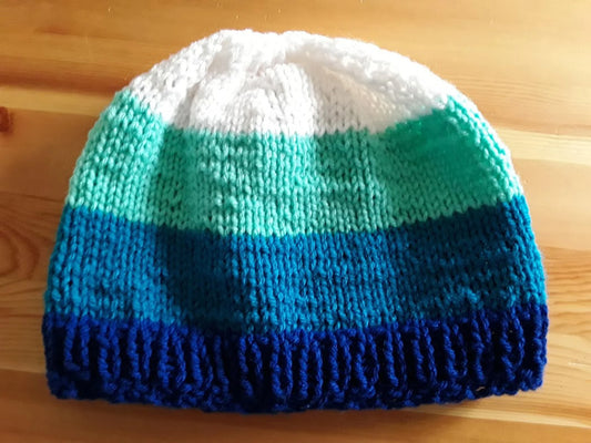 Blue Ombre Hat