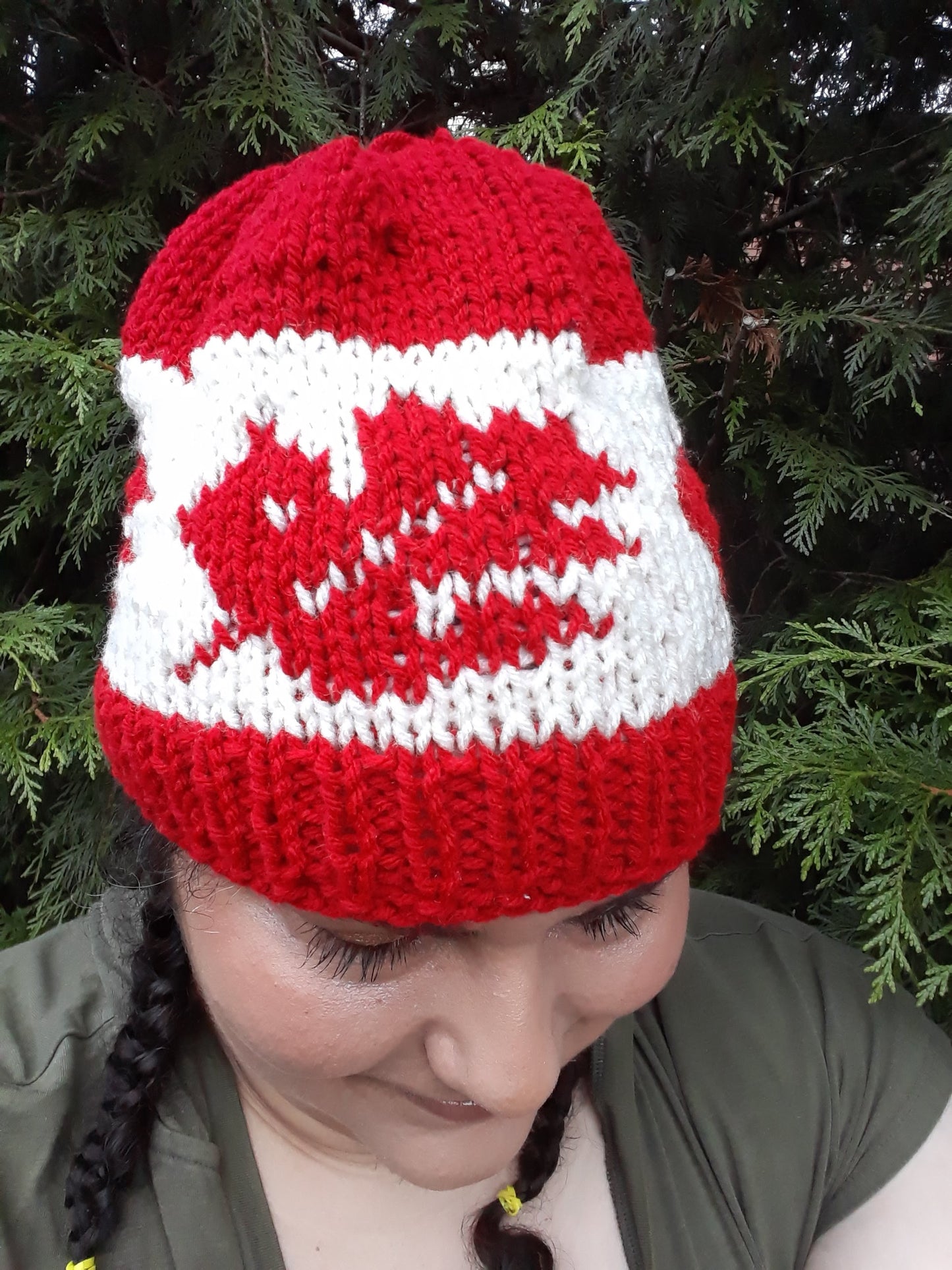 Red Maple Leaf Hat