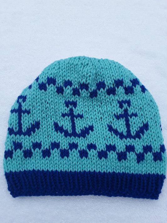 Anchor Motif Hat