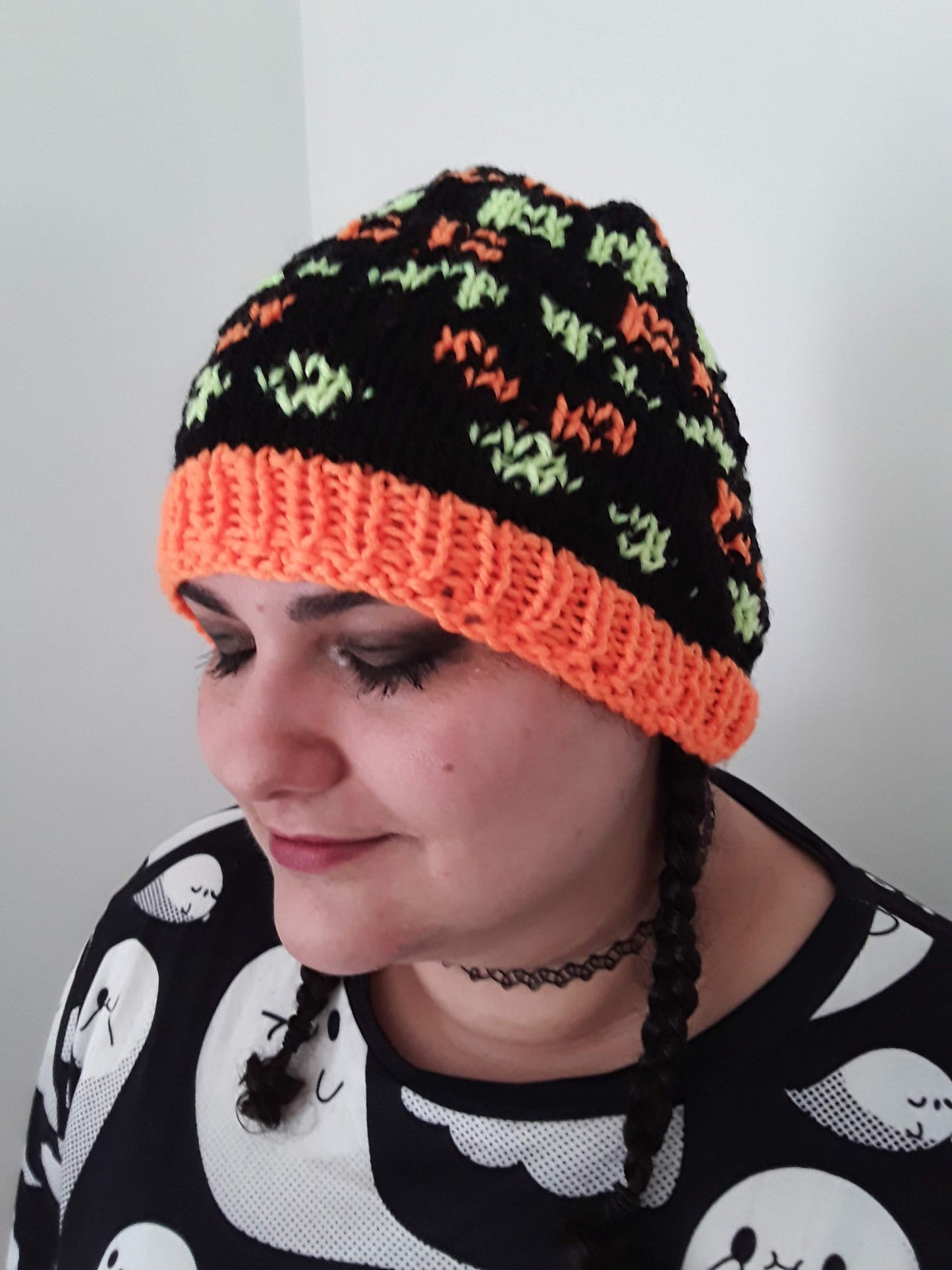 Spooky Eyes in the Dark Hat