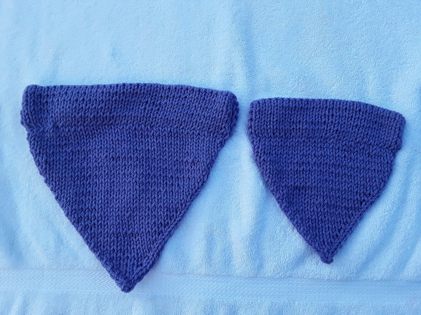 Solid Purple Doggie Bandana (Matches the Pink and Purple "Dog Mom" Hat!)