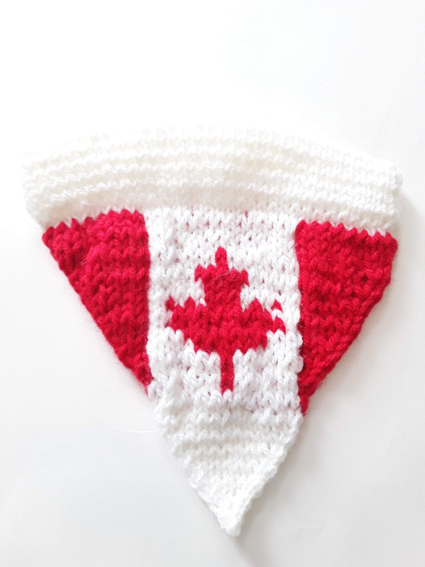 Canadian Flag Doggie Bandana (three size options)