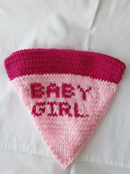 "Baby Girl" Doggie Bandana